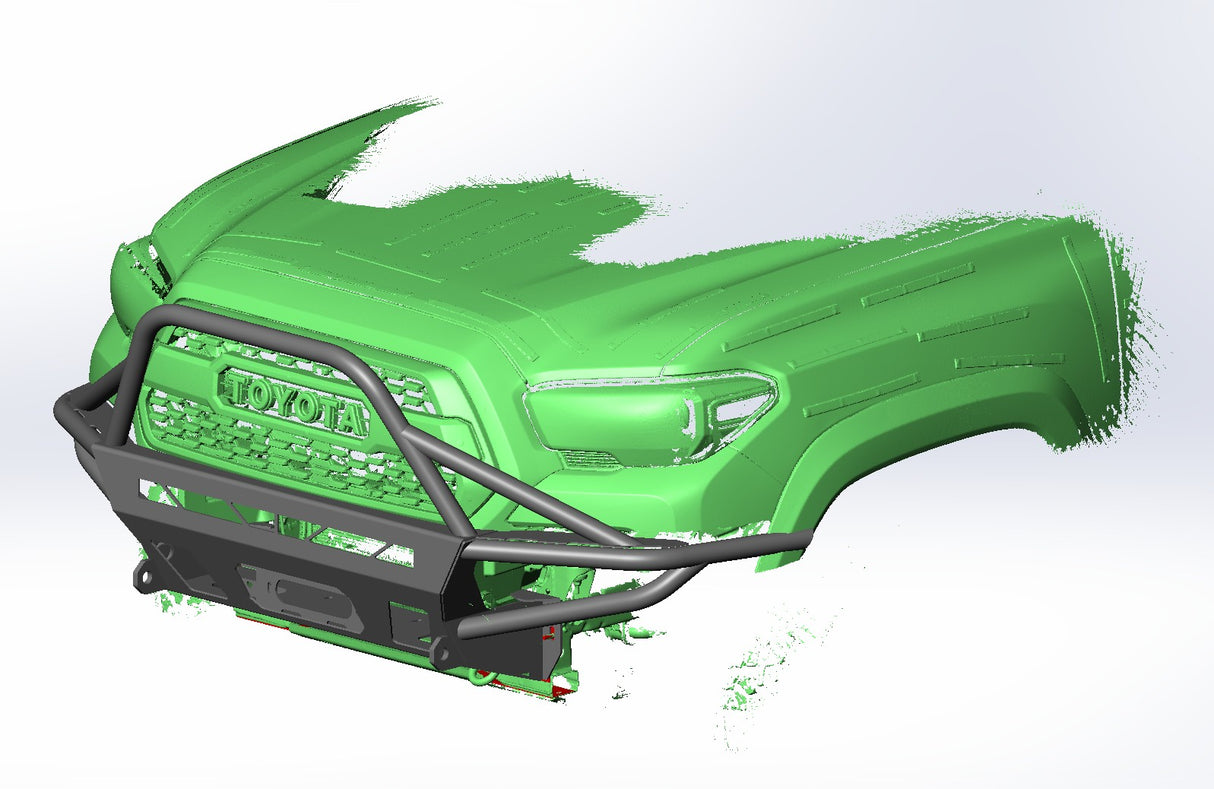 Pare-chocs hybride pour Tacoma 3e génération