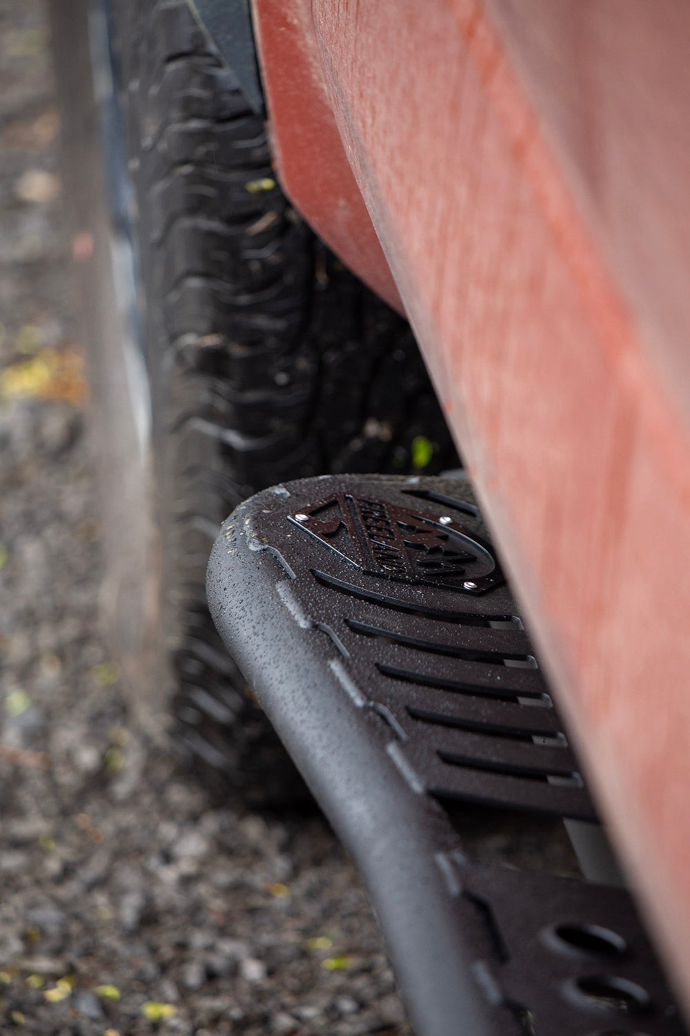 4th gen Tacoma double cab short bed rock sliders