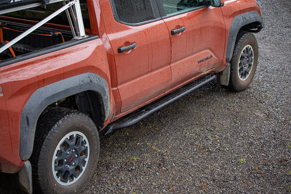4th gen Tacoma double cab short bed rock sliders