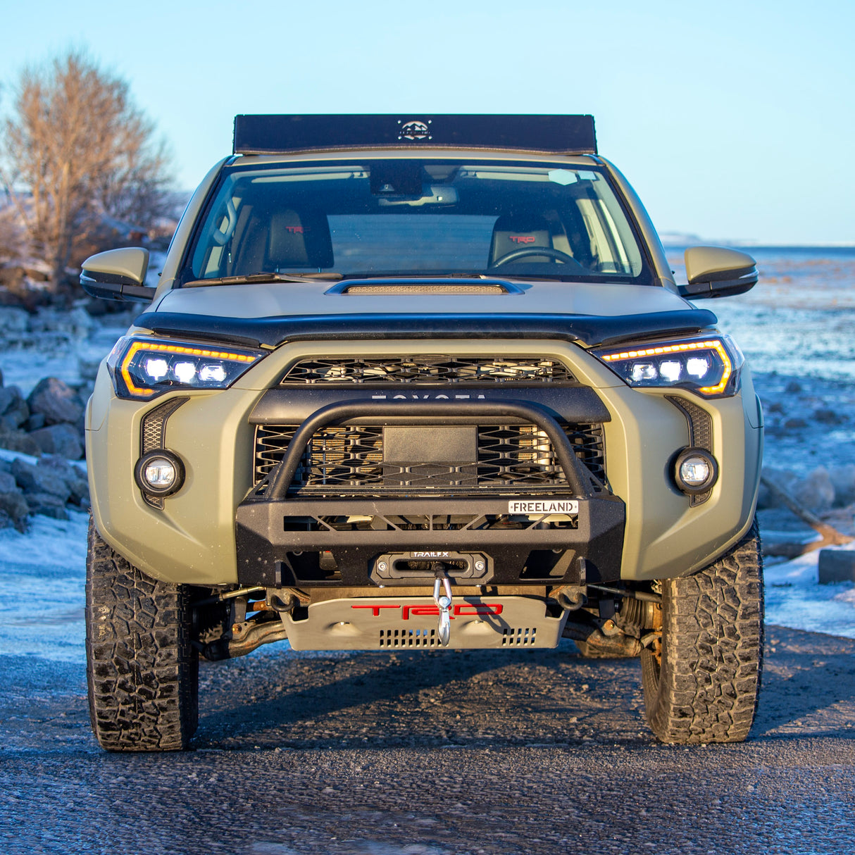 Pare-chocs avant profil bas 4runner 2014-2023