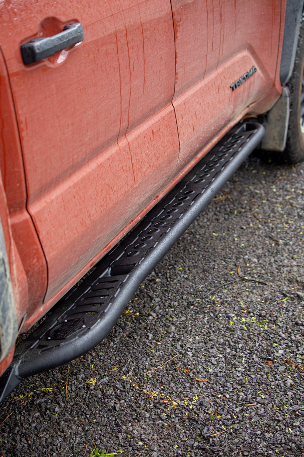 4th gen Tacoma double cab short bed rock sliders