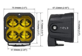 Phares anti-brouillard CLD Osram (paire) - Industries Freeland