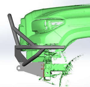 Pare-chocs hybride pour Tacoma 3e génération