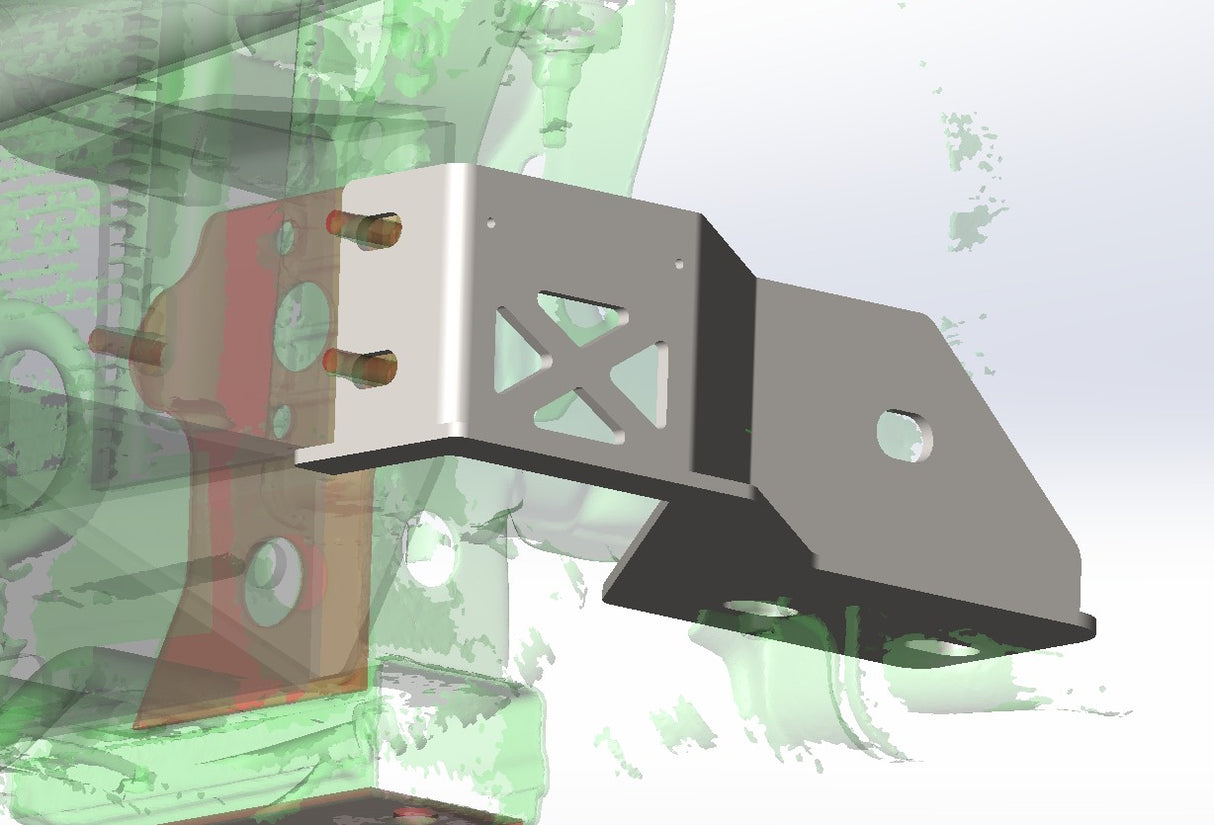 Supports de châssis pour pare-chocs Tacoma 3e génération