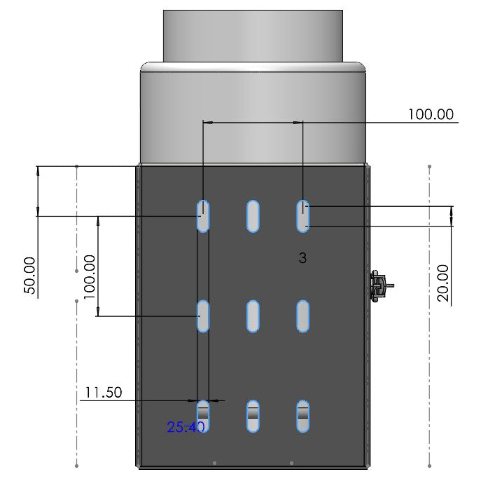 Propane support 11 lbs