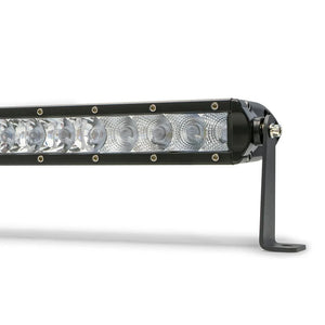 Single Row LED Light Bar with Chrome Face 