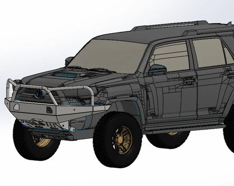 Pare-chocs avant 4Runner (2010-2013) - Industries Freeland