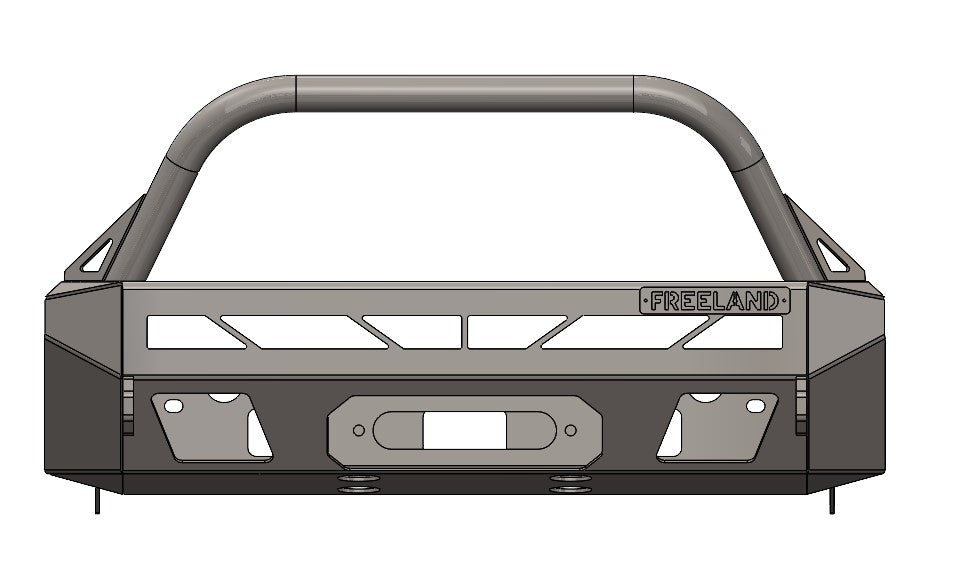 Low profile front bumper 4runner 2014-2023